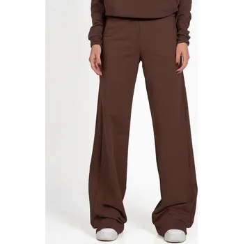 TallGuys Dámské prodloužené tepláky | Wide | Brown Velikost: L, Délka kalhot: LONG