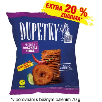 Dupetky malé Chilli Limetk 70g+20% zdarma (Kartonové balení : 21 ks)
