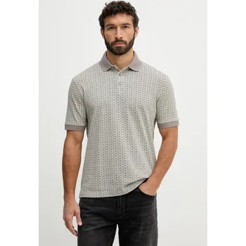 Pánské tričko Bavlněné polo tričko Armani Exchange XM002015.AF10366 béžová 01A, vel. S