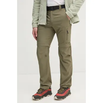 Pánská móda Kalhoty Columbia Silver Ridge Utility 2012962 zelená 91X, vel. 30