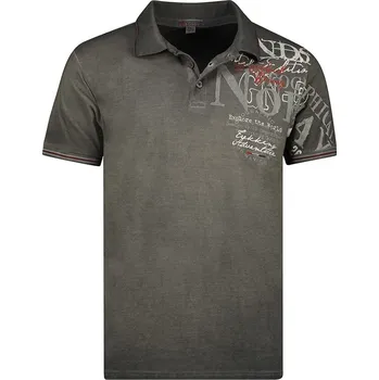 Pánské tričko Tričko Geographical Norway Schwarz 5536317 M