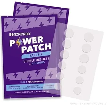 Náplast Benzacare Power Patch Fast Fix náplasti pro nedokonalosti pleti 36 ks