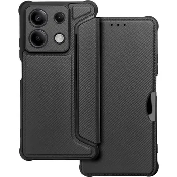 Náhradní kryt pro mobilní telefon Obal Razor Book Xiaomi Redmi Note 13 5G Black
