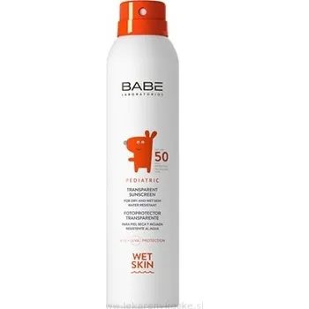 Přípravek na opalování BABÉ SLUNCE Opalovací sprej pro děti SPF 50 200 ml
