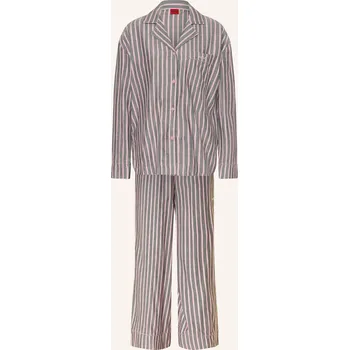 Dámské pyžamo Hugo Dámské Pyžamo Flannel Set, šedá / stříbrná /...