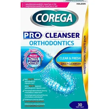 Péče o zubní náhradu Corega Pro Cleanser Orthodontics tbl. 30 ks