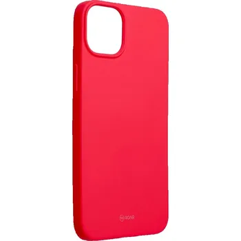 Náhradní díl pro mobilní telefon Kryt Roar Case Colorful Jelly iPhone 14 Plus Hot Pink