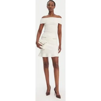 Dámská sukně Guess Mini sukně W6RD75 Z4422 Écru Regular Fit L