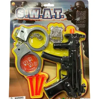 Hra na policii a hasiče POLICEJNÍ SADA NA ŠIPKY HRAČKA PRO DĚTI