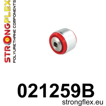 Silentblok nápravy 021259B: Strongflex Silentblok předního horního ramene Black