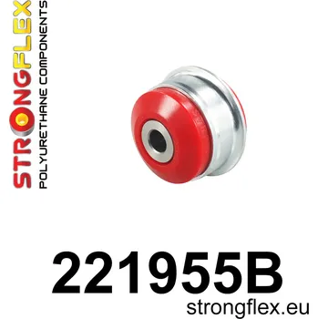 Silentblok nápravy 221955B: Strongflex Silentblok předního spodního ramene - zadní 60mm Black