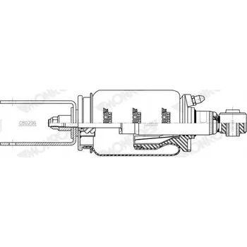 Tlumič pérování, kabinové odpružení Monroe CB0296