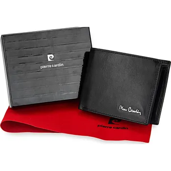 Peněženka Pierre Cardin peněženka z pravé kůže černá