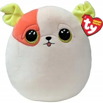 plyšák Plyšová Hračka Polštář Pejsek Patch Squishy Ty - 40x30 cm