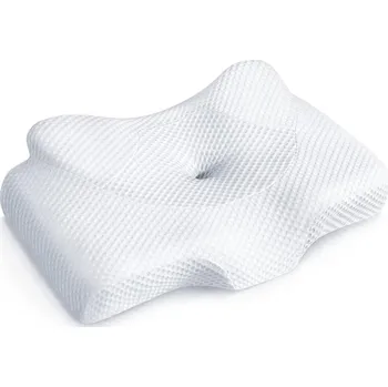 Polštář Ledou Ortopedický anatomický polštář z paměťové pěny – ergonomický polštář na krční páteř pro zdravé spaní YTP23110