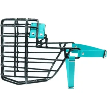 Vodítko pro psa Náhubek černý/Biothane německý ovčák, malamut, čuvač - pes