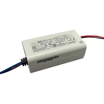 Napájecí zdroj pro osvětlení Napájecí zdroj pro LED Mean Well APV-12-12, IP42, 12 W, 12 V DC (APV 12-12)