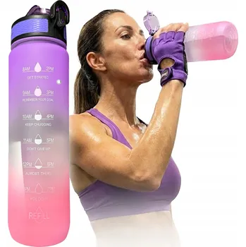 Láhev Vícebarevná Lahev Na Pití Lewer 1000 ml