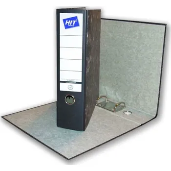 Pořadač A4 na závěsné složky 80 mm, recyklovaný, černý