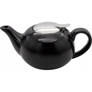Konvice na čaj Keramická konvice Bella Fiore 0,75 l černá
