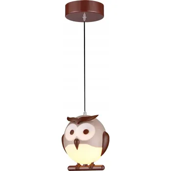 Stropní svítidlo Milagro patice E14, hnědá