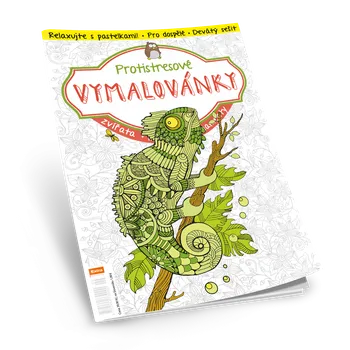 Antistresové omalovánky Protistresové Vymalovánky č. 9