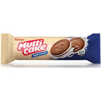 Roshen Multicake Milk cream 180g (Kartonové balení : 28 ks)