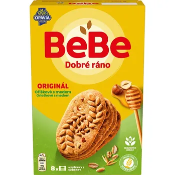 Opavia Bebe Dobré ráno Oříšek 400g cena za kartonové balení (Kartonové balení : 14 ks)