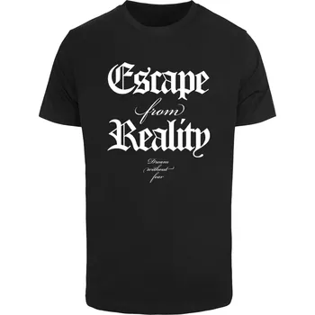 Pánské oblečení Pánské tričko Escape From Reality černé Mister Tee černá 2969021