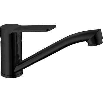 Vodovodní baterie AQUALINE SINTRA umyvadlová baterie s otočnou hubicí, černá mat