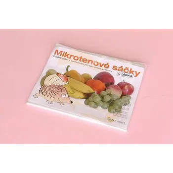 Mikrotenové sáčky 30 x 40 cm 15 mikro, trhačka – 50 ks