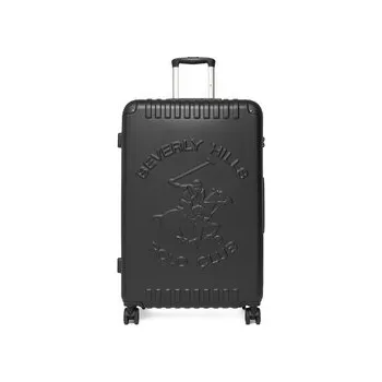 Módní doplněk Velký kufr Beverly Hills Polo Club CEO-BHPC-L-001-08-BLACK Černá NOSIZE