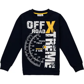 Chlapecká mikina Chlapecká mikina - Winkiki WJB 02898, tmavě modrá Barva: Modrá tmavě, Velikost: 140