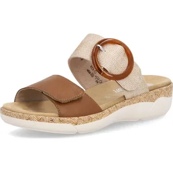 Dámské pantofle Rieker Dámské nazouváky REMONTE R6858-90 hnědá S6 44