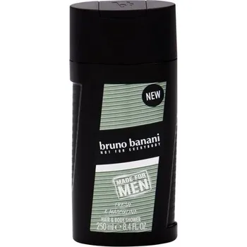 Nestandardní parfém Bruno Banani Made For Men Sprchový gel 250 ml Hair & Body pro muže