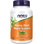 NOW FOODS Horny Goat Weed Extract, Škornice, 750 mg, 90 tablet
