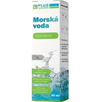 Nosní sprej PLUS LÉKÁRNA Mořská voda izotonická – Nosní sprej pro každodenní hygienu, 50 ml