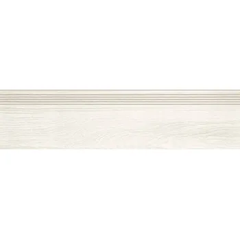 Dlažba RAKO Schodovka Rako Board světle šedá mat rektifikovaná 30x120 DCPVD140 DCPVD140