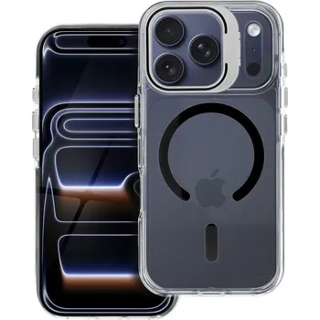 Náhradní kryt pro mobilní telefon Kryt Lens Mag Cover s MagSafe pro iPhone 15 Pro Max Black