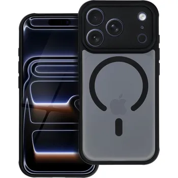 Náhradní kryt pro mobilní telefon Celomatné kryt Mag Cover s MagSafe pro iPhone 17 Pro Black