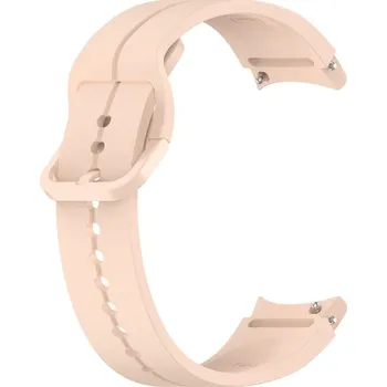 Náhradní kryt pro mobilní telefon Kryt Řemínek Silicone Strap Samsung Galaxy Watch 4 / 5 Pink (10)