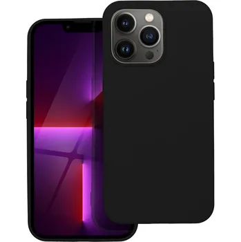 Náhradní kryt pro mobilní telefon Kryt Forcell SILICONE LITE Case iPhone 13 Pro černý