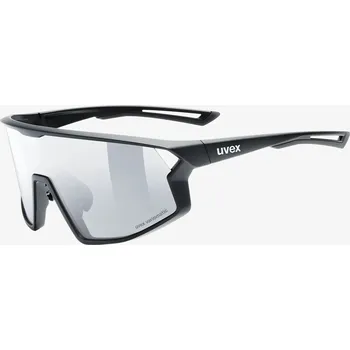 cyklistické brýle Fotochromatické brýle na kolo Uvex Skyryse V - black matt/silver