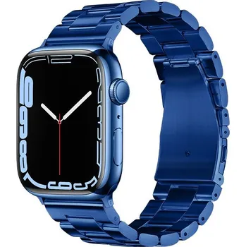 Řemínek na hodinky Řemínek Forcell F-design Fa10 Stainless Steel Strap Apple Watch 38/40/41 mm Blue