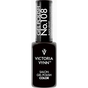 Lak na nehty Victoria Vynn Gel lak 108 Black Velvet 8 ml