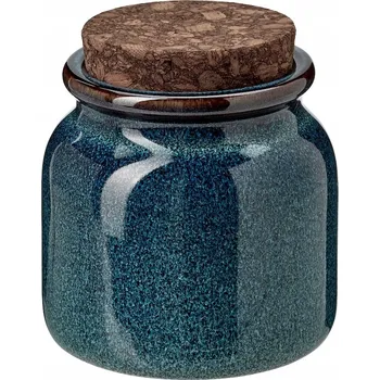 Dóza na potraviny IKEA BRUGDHAJ Nádoba s víkem, modrá, 0.3 l