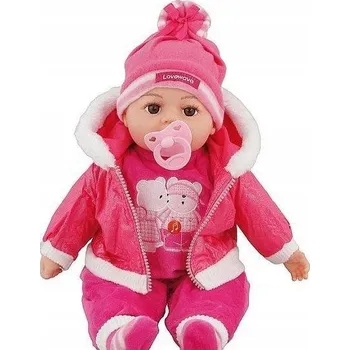 Panenka Panenka miminko Adar zvuková, vícebarevná, 45 cm, na baterie