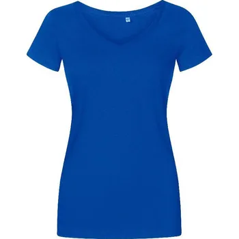 pracovní tričko Promodoro Tričko Promodoro 1525 X.O s výstřihem do V, krátký rukáv, dámské COT40152565000-steel grey XS Šedá ocelová