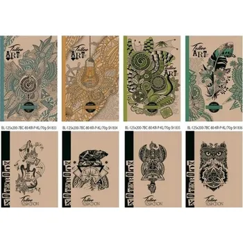 Zápisník Ozdobný zápisník 125x200/80K linkovaný FRESH