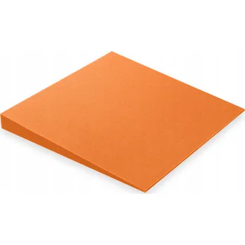 Obraz Zvukově izolační panel na zeď s 3D efektem, oranžový šikmý, 50 cm x 50 cm